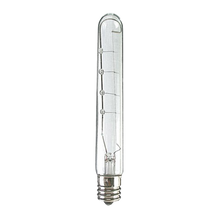 T6.5 incandescent bulb, 25W, E17 intermediate base