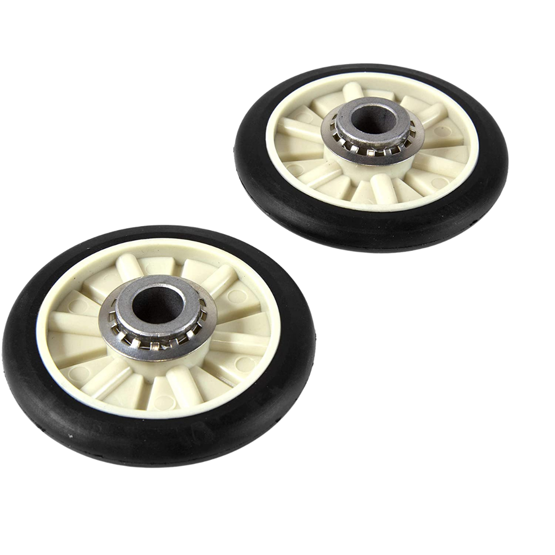 Ensemble de roue de support arrière de tambour pour sécheuse WHIRLPOOL (pqt de 2)