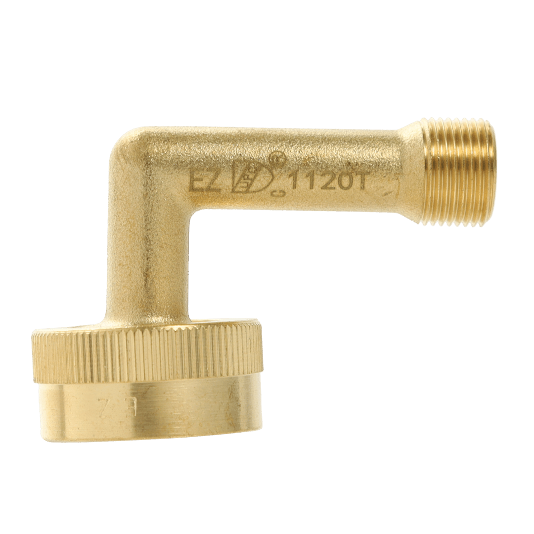 EASTMAN 10' Braided Stainless Steel Dishwasher Hose