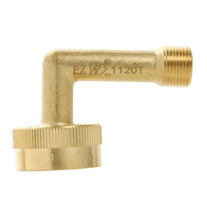 EASTMAN 10' Braided Stainless Steel Dishwasher Hose