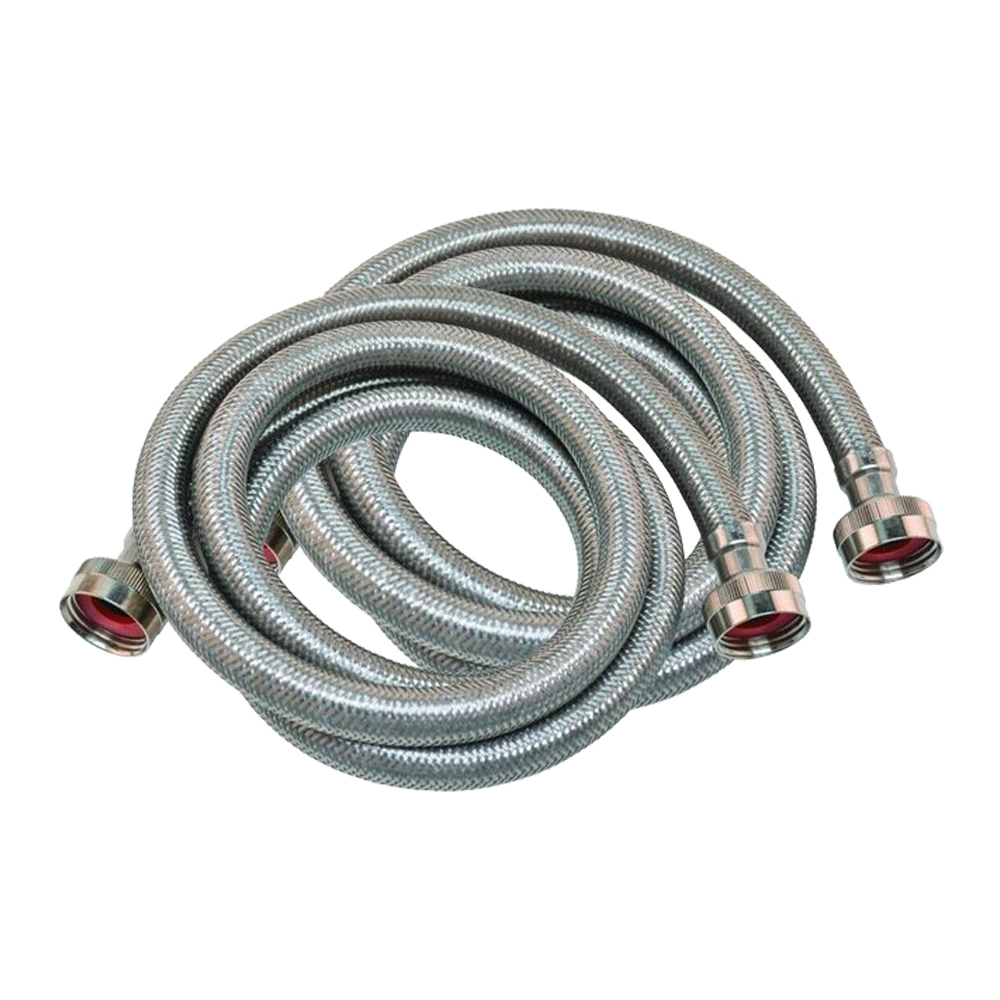 EASTMAN Boyau 5′ en acier inoxydable tressé (pqt de 2)