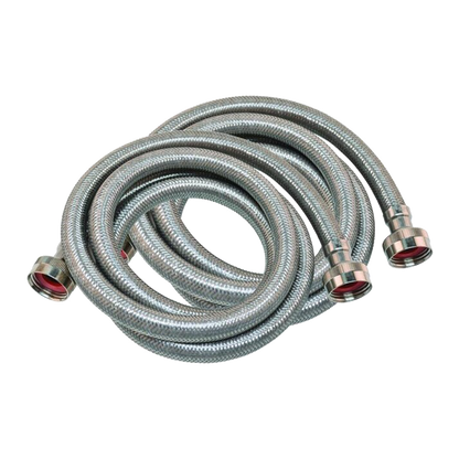 EASTMAN Boyau 5′ en acier inoxydable tressé (pqt de 2)