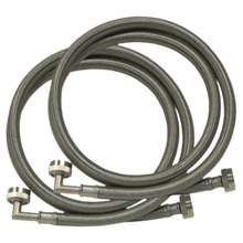 EASTMAN Boyau 5′ en acier inoxydable tressé coudé (pqt de 2)