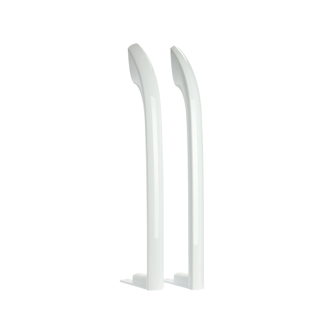 FRIGIDAIRE refrigerator door handle set, white