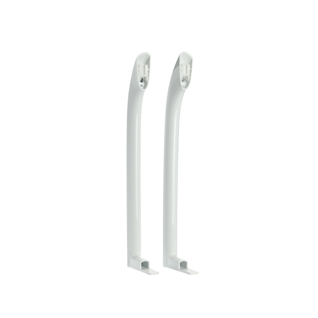FRIGIDAIRE refrigerator door handle set, white