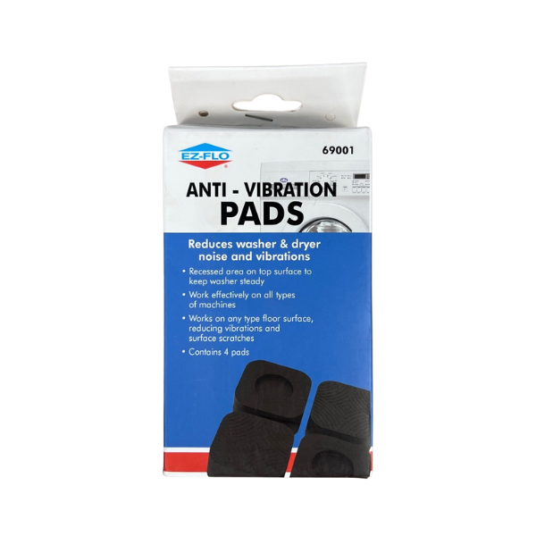 EZ-FLO Coussinets anti-vibration et anti-dérapant (pqt de 4)