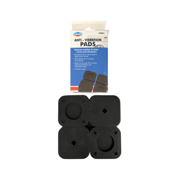 EZ-FLO Coussinets anti-vibration et anti-dérapant (pqt de 4)