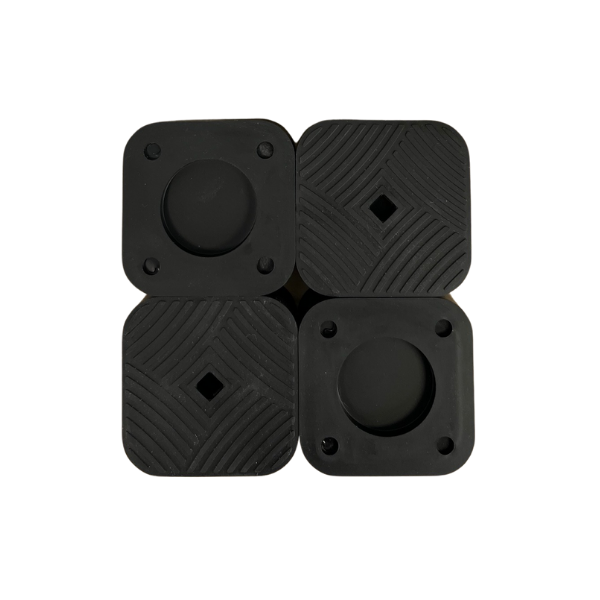 EZ-FLO Coussinets anti-vibration et anti-dérapant (pqt de 4)