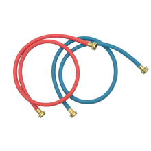 Boyau de remplissage 5' à code couleur bleu & rouge WHIRLPOOL