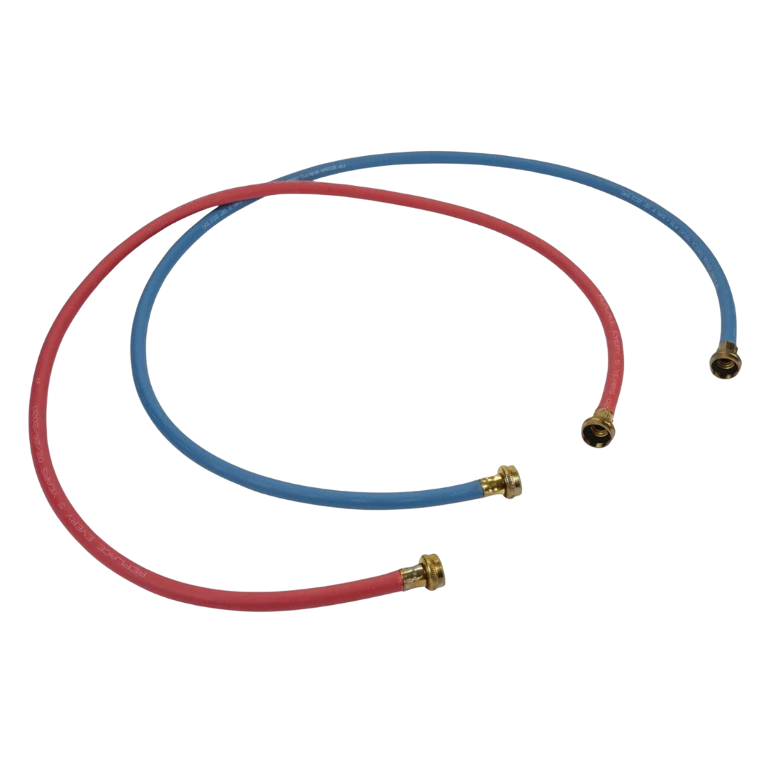 Boyau de remplissage 5' à code couleur bleu & rouge WHIRLPOOL