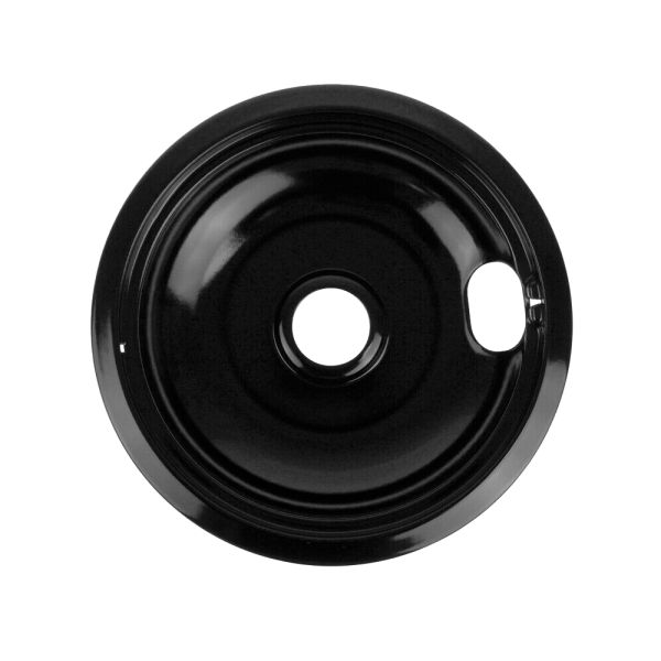 8″ Black Porcelain Drip Pan FRIGIDAIRE