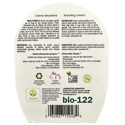 BIONATURE Cream Scouring Cleanser 1L