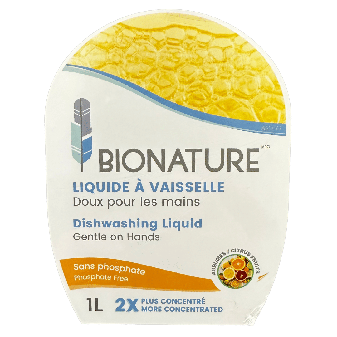 BIONATURE Liquide à vaisselle aux agrumes 1L