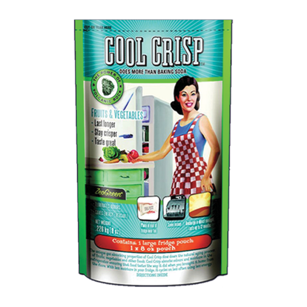 COOL CRISP Désodorisant pour réfrigérateur & congélateur