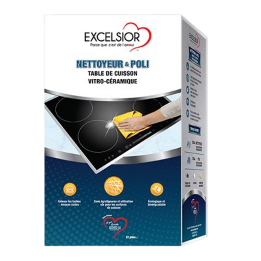 EXCELSIOR Ceramic Hob Cleaning Kit