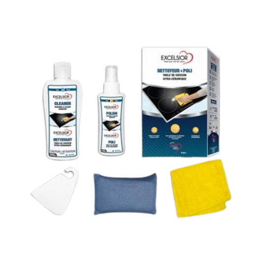 EXCELSIOR Ceramic Hob Cleaning Kit