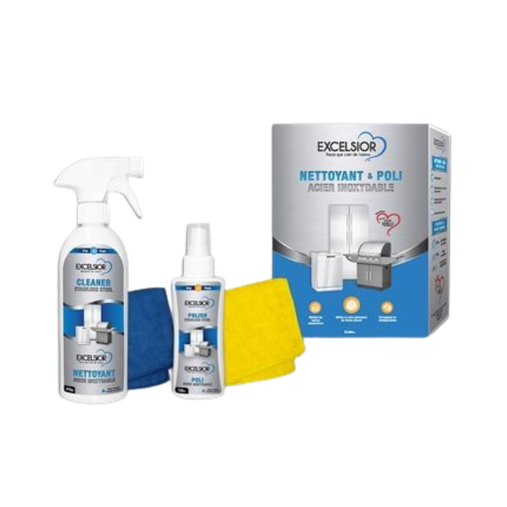 EXCELSIOR Stainless Steel Cleaning Kit