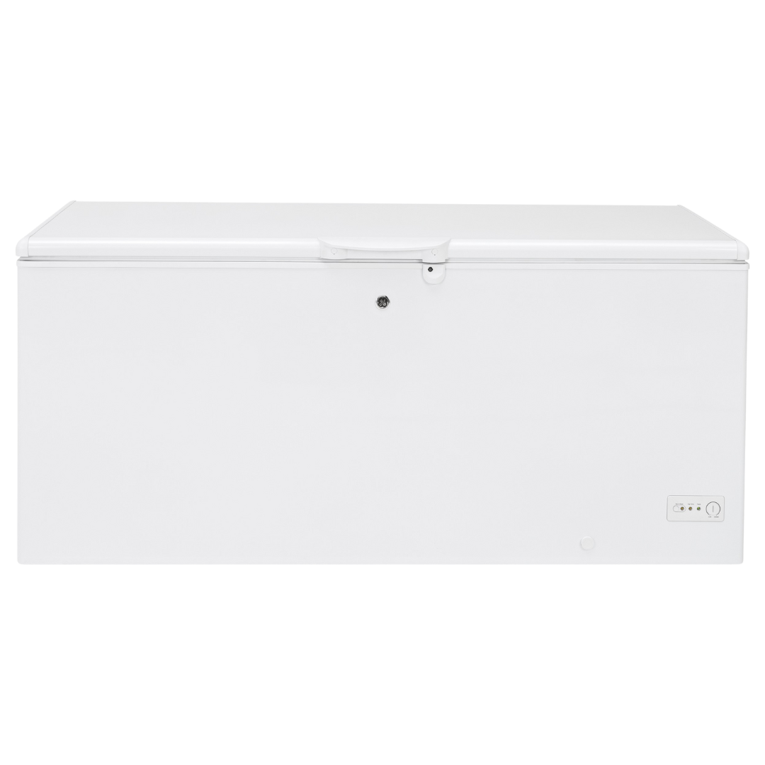 Congélateur coffre 22 pi³ GE blanc (déballé)