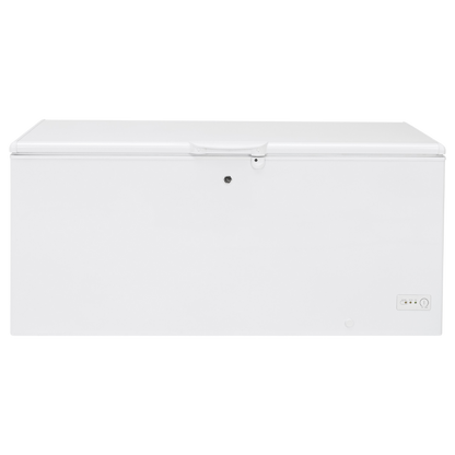 Congélateur coffre 22 pi³ GE blanc (déballé)