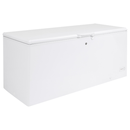 Congélateur coffre 22 pi³ GE blanc (déballé)