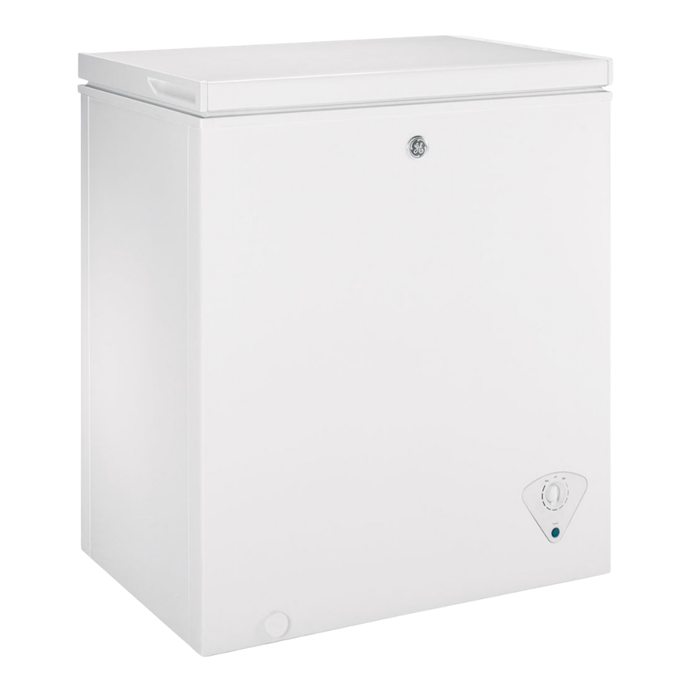 Congélateur coffre 5,1 pi³ GE blanc (déballé)
