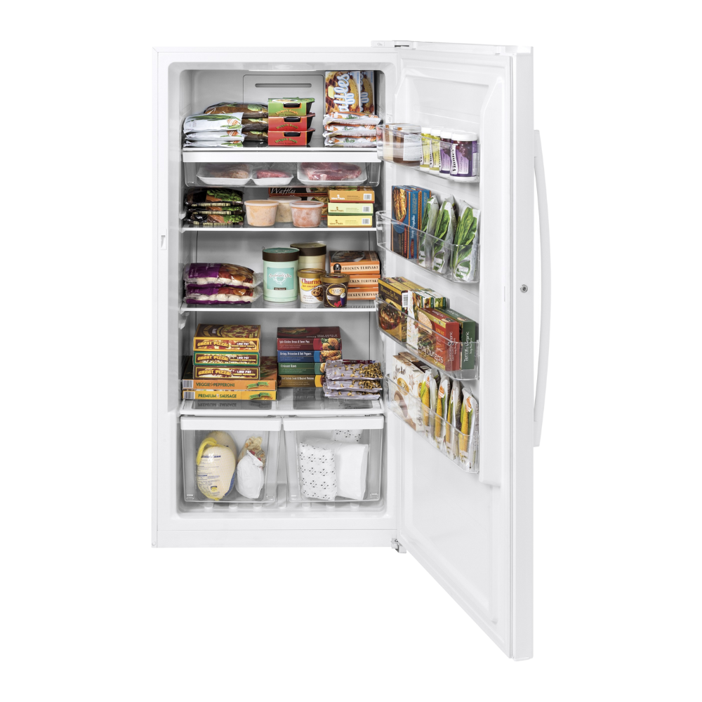Congélateur vertical GE 14,1 pi³ EnergyStar® sans givre (déballé)