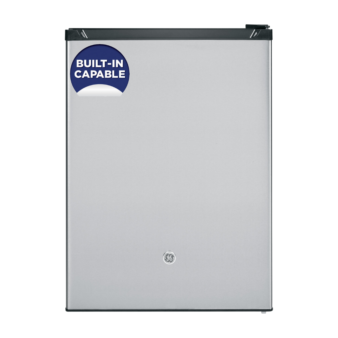 GE 5.6 cu ft Compact Refrigerator in Stainless Steel (Unboxed)