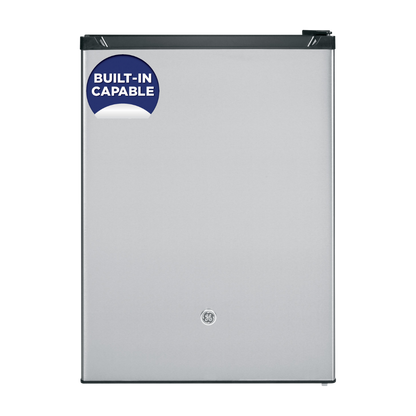 GE 5.6 cu ft Compact Refrigerator in Stainless Steel (Unboxed)