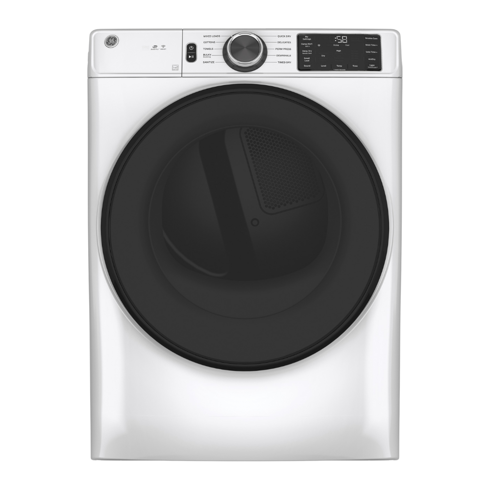 Ensemble laveuse/sécheuse frontal 28" GE blanc (déballé)