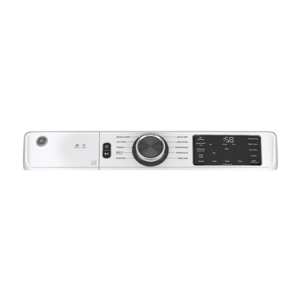Ensemble laveuse/sécheuse frontal 28" GE blanc (déballé)