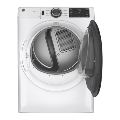 Ensemble laveuse/sécheuse frontal 28" GE blanc (déballé)