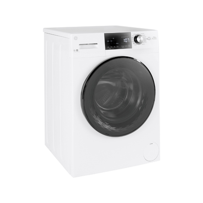 Ensemble laveuse/sécheuse frontal 24″ GE (déballé)