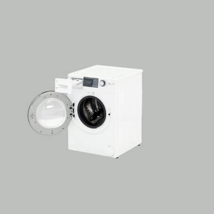 Ensemble laveuse/sécheuse frontal 24″ GE (déballé)