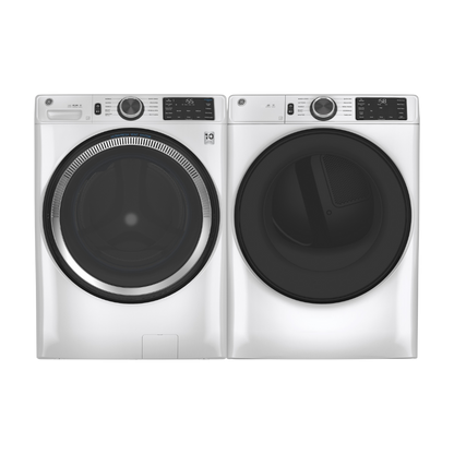 Ensemble laveuse/sécheuse frontal 28" GE blanc (déballé)
