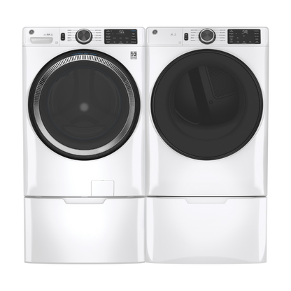Ensemble laveuse/sécheuse frontal 28" GE blanc (déballé)
