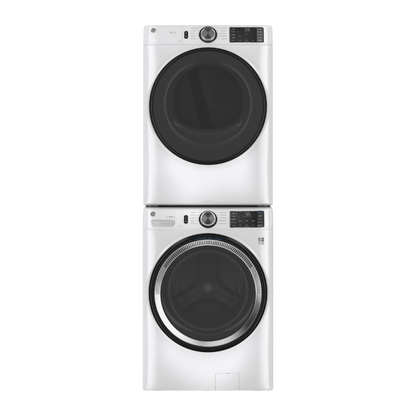 Ensemble laveuse/sécheuse frontal 28" GE blanc (déballé)