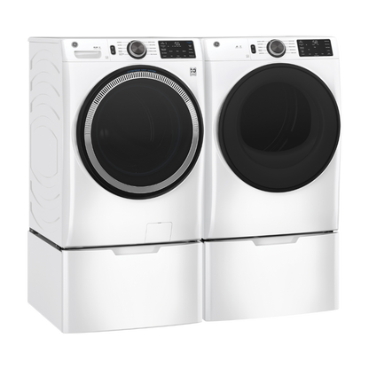 Ensemble laveuse/sécheuse frontal 28" GE blanc (déballé)