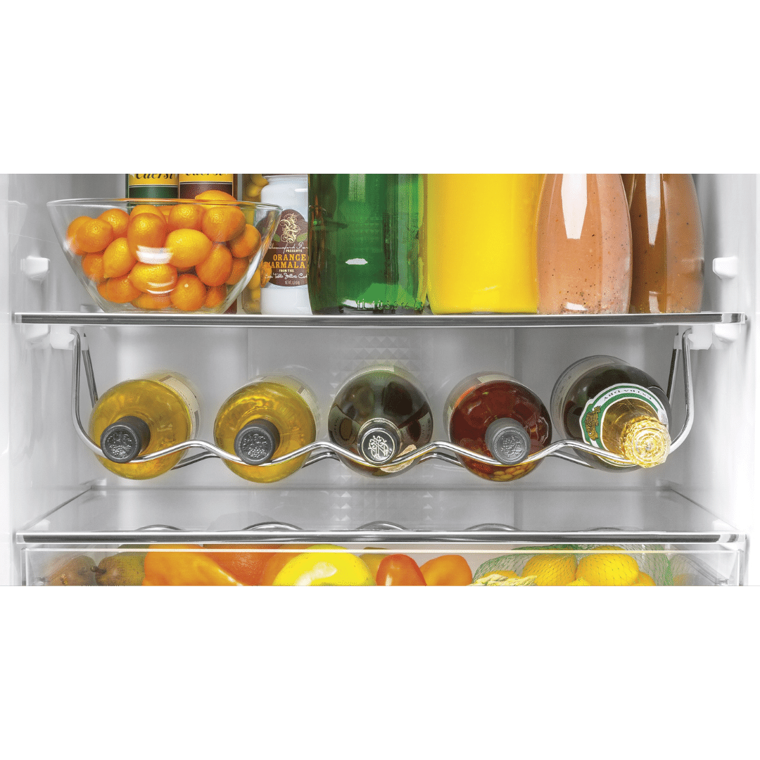 Réfrigérateur à congélateur inférieur 12 pi³ GE inox (déballé)