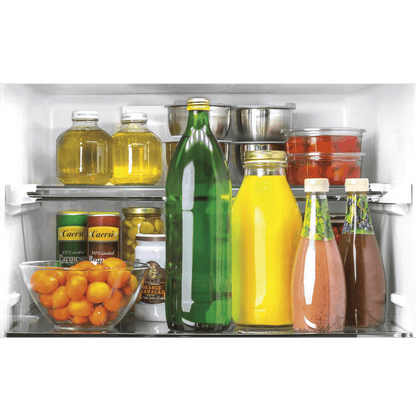 Réfrigérateur à congélateur inférieur 12 pi³ GE inox (déballé)