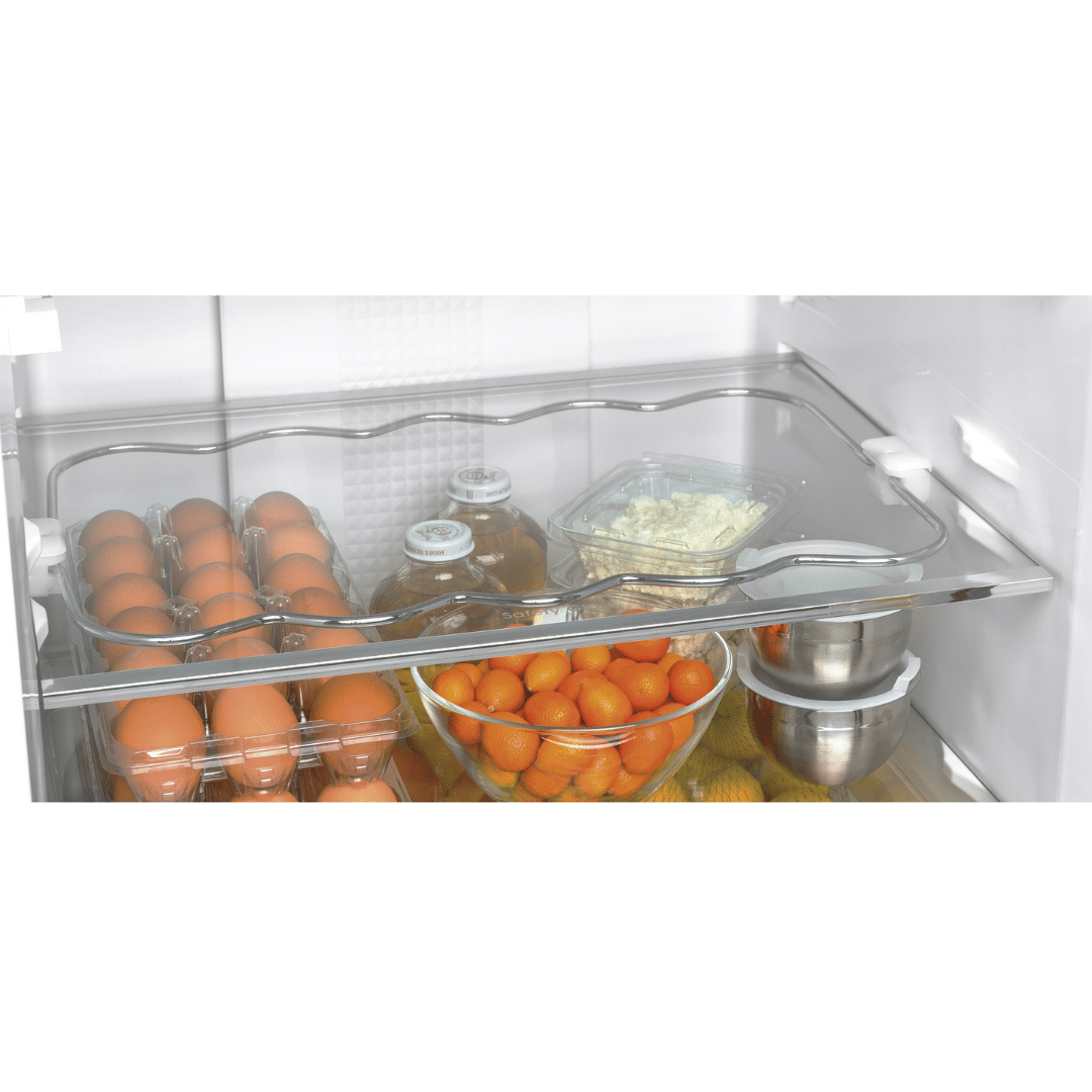 Réfrigérateur à congélateur inférieur 12 pi³ GE inox (déballé)