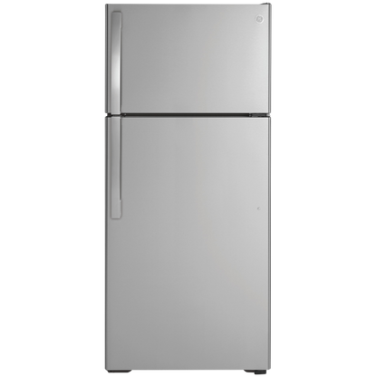 28 in. Wide 16.6 cu. ft. GE Refrigerator Stainless Steel (Unboxed)