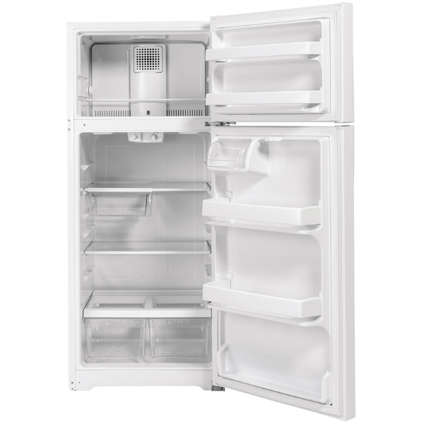 GE 28" Wide 16.6 cu. ft. White Refrigerator (Unboxed)