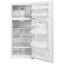 Réfrigérateur 28 po de large 16,6 pi³ GE blanc (déballé)