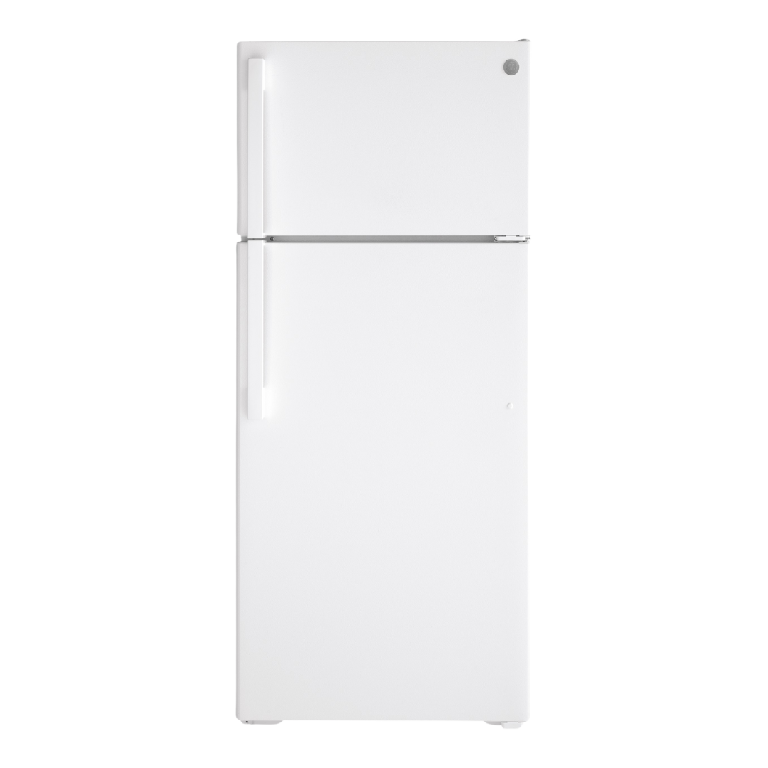 GE 28" Wide 17.5 cu ft Refrigerator White (Open Box)
