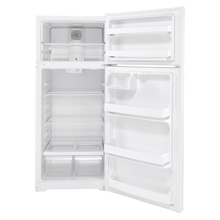 Réfrigérateur 28 po de large 17,5 pi³ GE blanc (déballé)