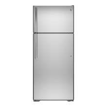 Réfrigérateur à congélateur supérieur 30″ de 18 pi³ GE inox (déballé)