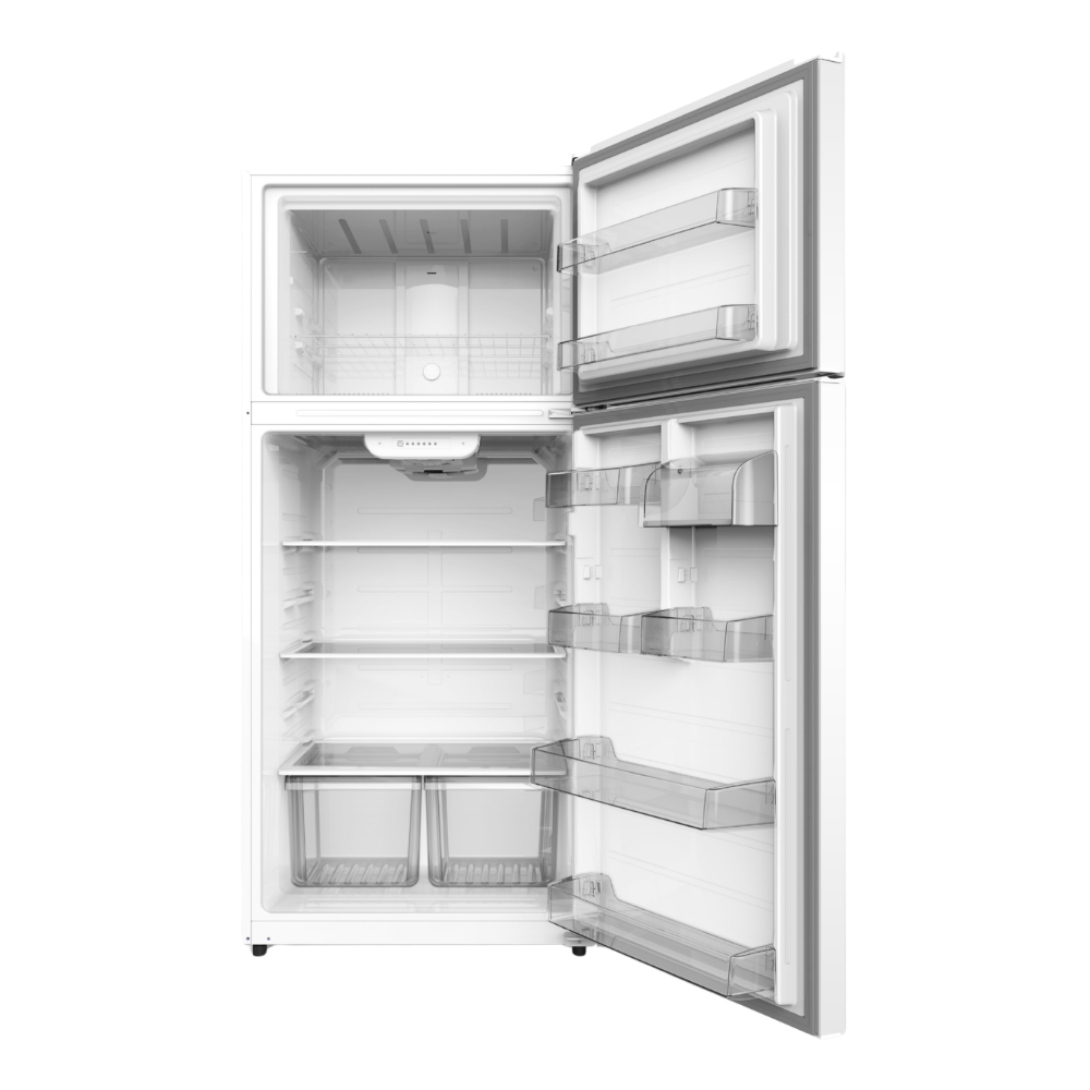 GE 18 cu. ft. Top-Freezer Refrigerator 30" Stainless Steel (Unboxed)