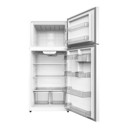 GE 18 cu. ft. Top-Freezer Refrigerator 30" Stainless Steel (Unboxed)