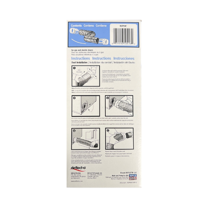 DEFLECTO Dryer Vent Hook Up Kit