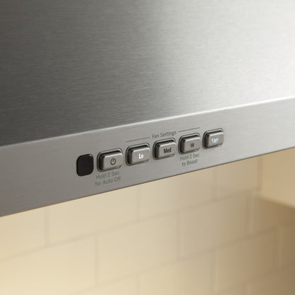 Hotte cheminée 30″ GE acier inoxydable (déballée)